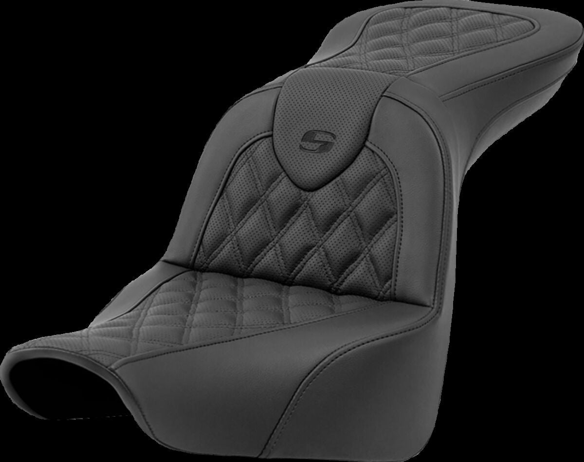 Saddlemen Roadsofa LS Seat - 18+ Softail (Low Rider FXLR/FXLRS/FXLRST & Sport Glide FLSB) Seat Saddlemen