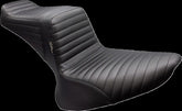 Le Pera Tailwhip Pleated Seating Seat - 05-17 Softail Seat Le Pera