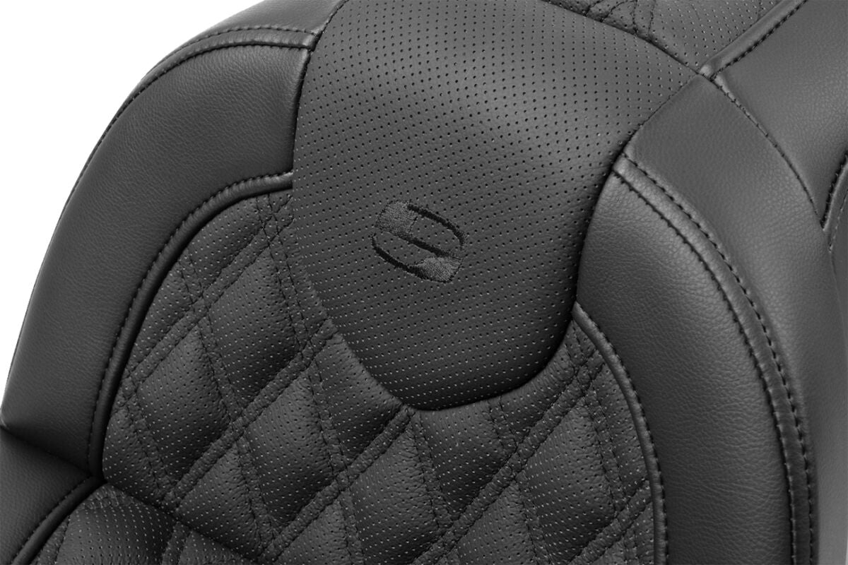 Saddlemen Roadsofa LS With Driver's Backrest Seat - 18+ Softail (Softail Breakout 104/117) Seat Saddlemen
