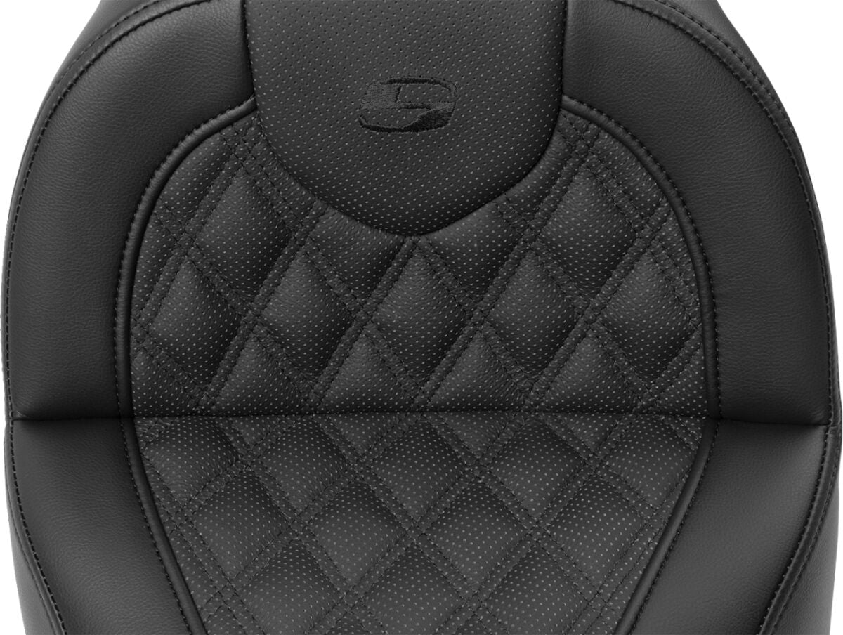 Saddlemen Roadsofa LS With Driver's Backrest Seat - 18+ Softail (Softail Breakout 104/117) Seat Saddlemen