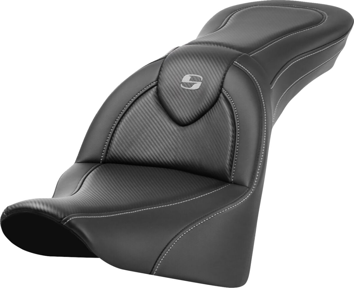 Saddlemen Roadsofa CF - 18+ Softail (FLDE Softail Deluxe, FLHC/S Softail Heritage & Heritage Classic, FLSL Softail Slim) Seat Saddlemen