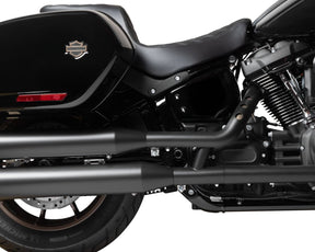 Drag Specialties Seats Predator 2 Up Seat Double Diamond Black Stitching Fl/Fx Seat Drag Specialties