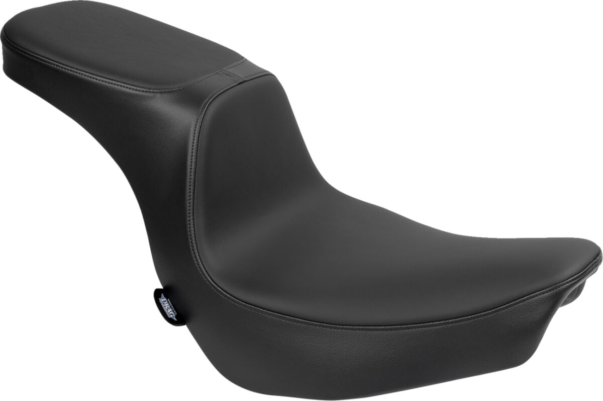 Drag Specialties Seats Predator 2 Up Seat Smooth Solar Leather Fl/Fx Seat Drag Specialties