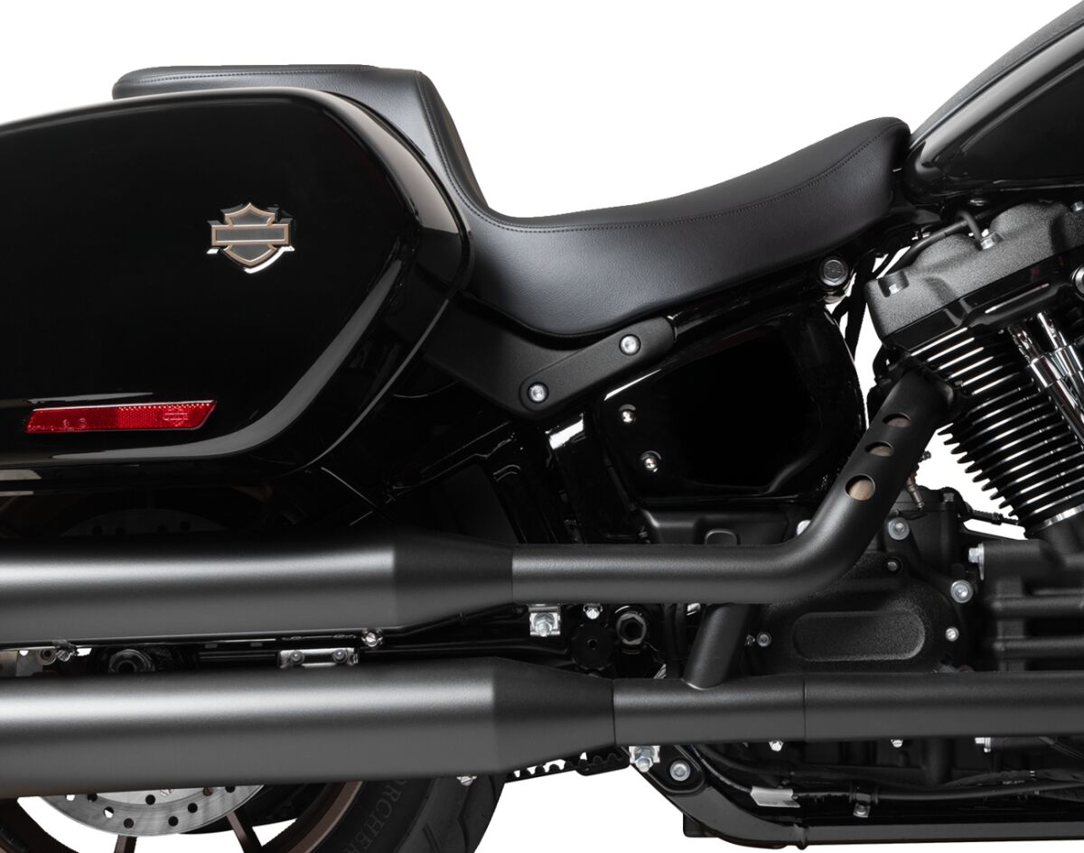 Drag Specialties Seats Predator 2 Up Seat Smooth Solar Leather Fl/Fx Seat Drag Specialties
