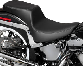 Drag Specialties Seats Seat Performance Predator Iii 2 Up Smooth Vinyl Softail Seat Drag Specialties Seats