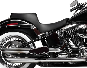 Drag Specialties Seats Seat Performance Predator Iii 2 Up Smooth Vinyl Softail Seat Drag Specialties Seats