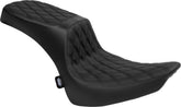 Drag Specialties Seats Seat Performance Predator Iii 2 Up Black Dd Vinyl Softail Seat Drag Specialties Seats