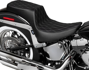 Drag Specialties Seats Predator Iii 2 Up Seat Double Diamond Silver Thread Fl Seat Drag Specialties Seats
