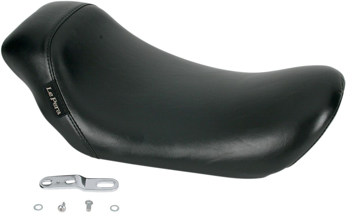 Seat Bare Bones Solo Front Smooth Black Le Pera