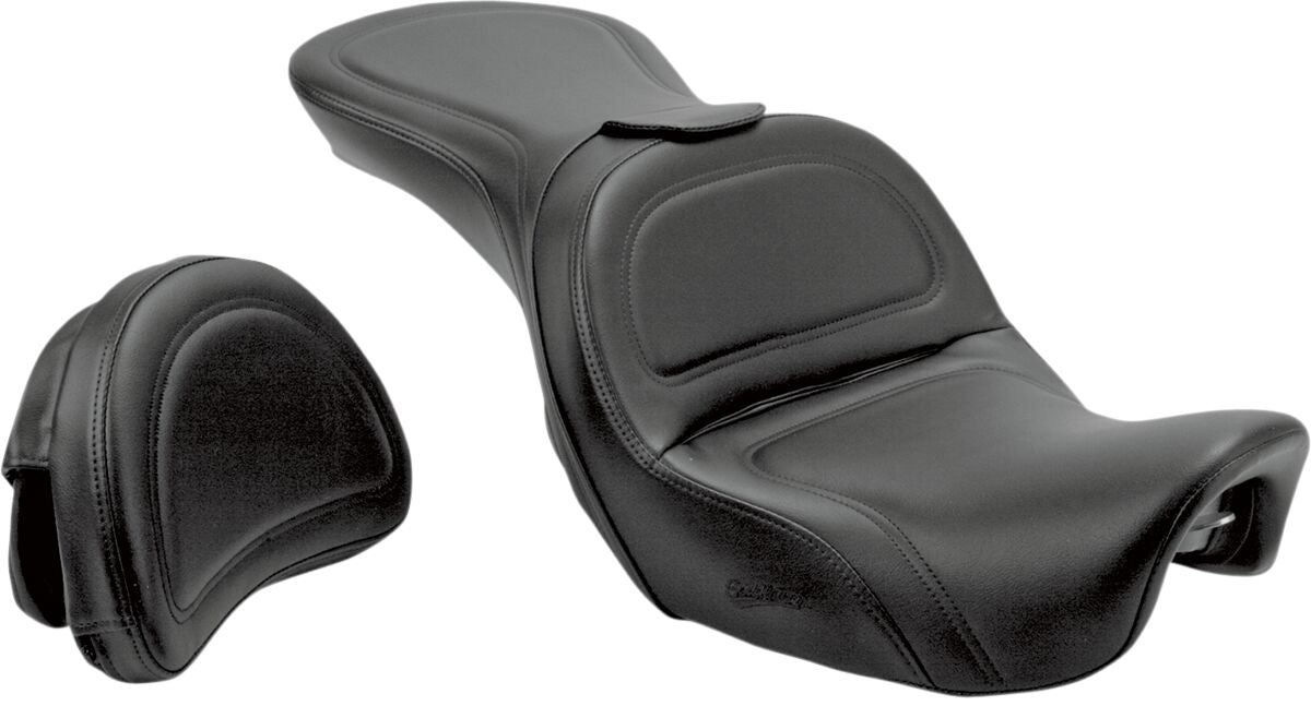 Saddlemen Explorer Ultimate Comfort Seat With Driver's Backrest - 06-17 Dyna Seat Saddlemen