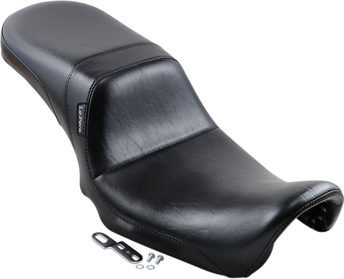 Seat Daytona Two Up Smooth Black Le Pera