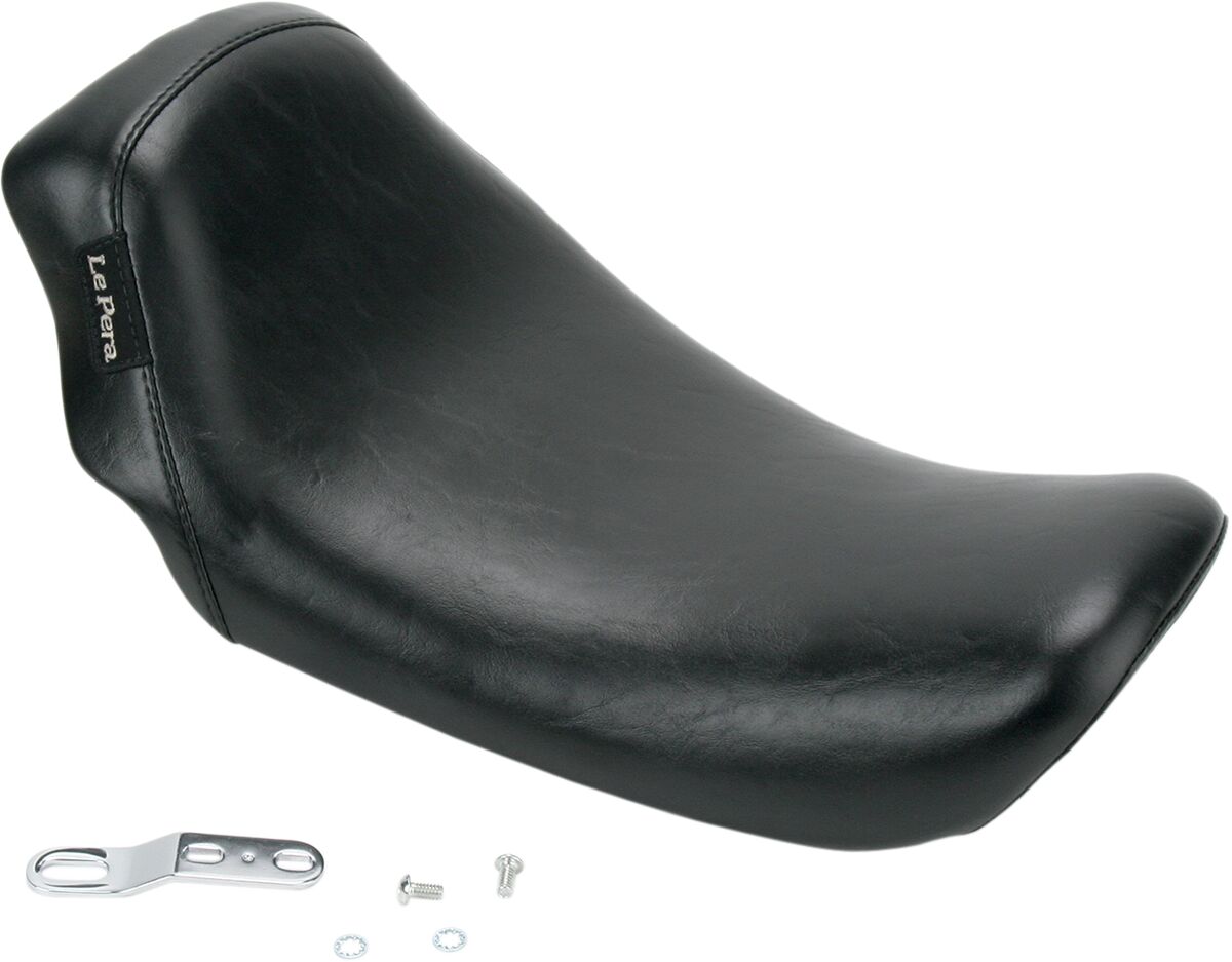 Seat Bare Bones Solo Front Smooth Black Le Pera