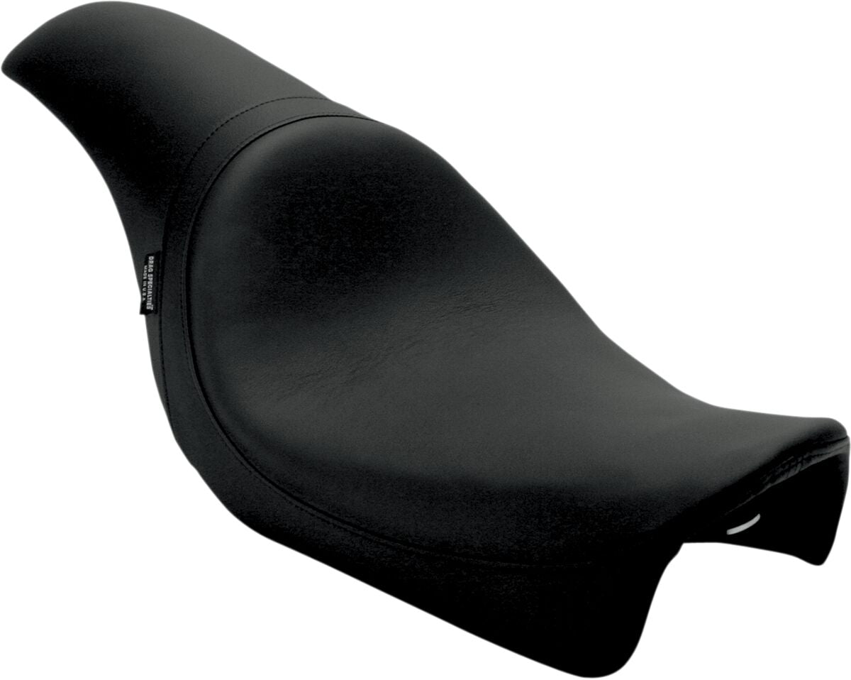 Drag Specialties Seats Seat Predator Front Full Length Vinyl Black Seat Drag Specialties