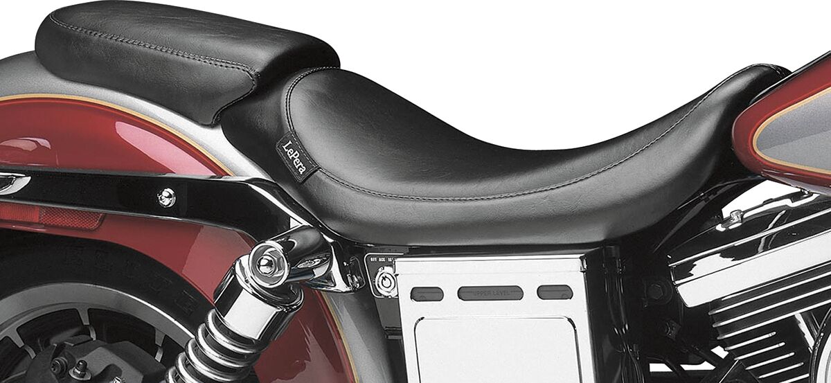 Le Pera Pillion Bare Bones With Biker Gel - 06-17 Dyna Seat Le Pera