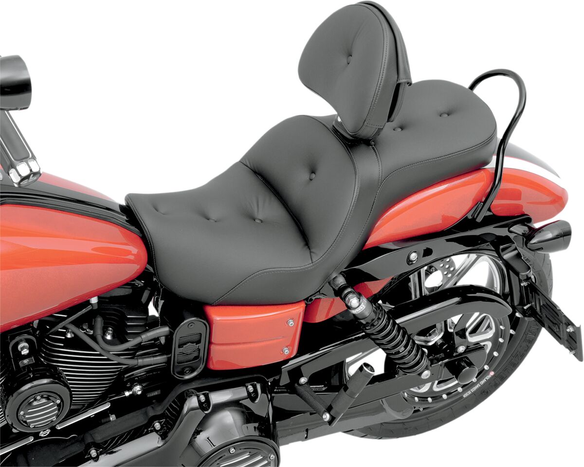 Saddlemen Explorer RS With Driver's Backrest Seat - 06-17 Dyna Seat Saddlemen