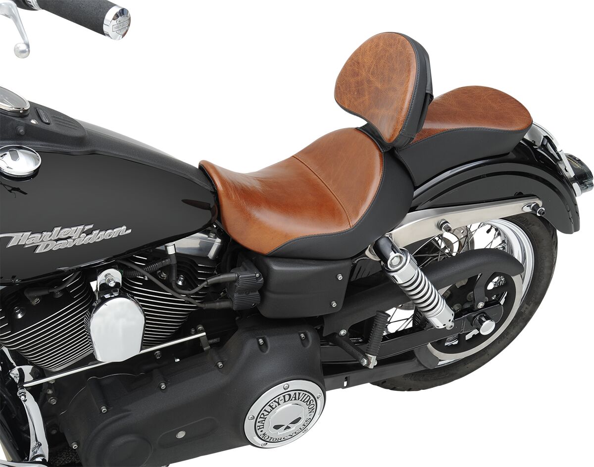 Saddlemen Pillion Lariat 06 17 Dyna SEATS-FOR HARLEY DYNAGLIDE Saddlemen