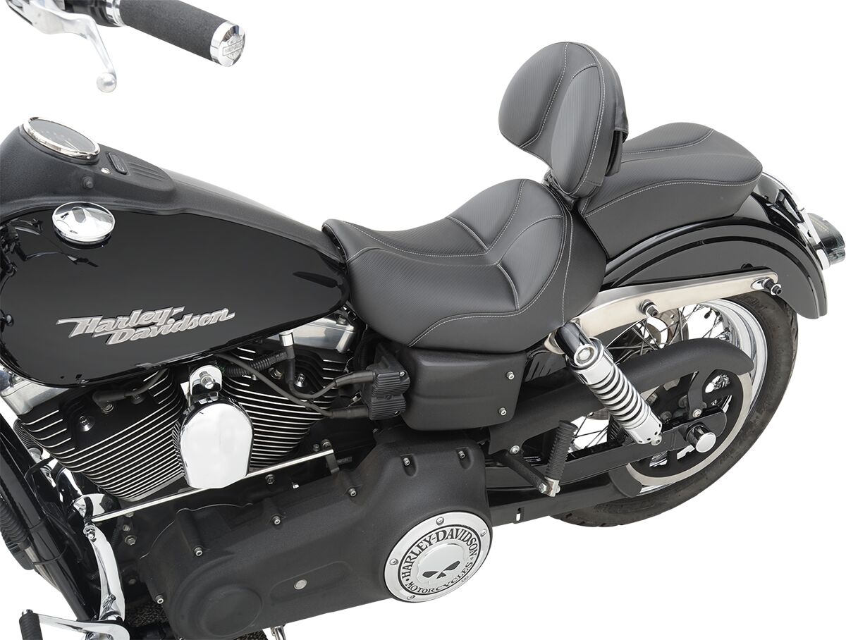Dominator Solo Seat - 06-17 Dyna Seat Saddlemen