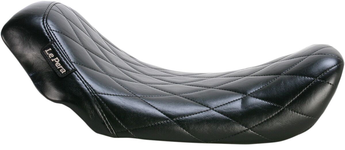 Seat Bare Bones Solo Diamond Stitch Black Le Pera Default Title