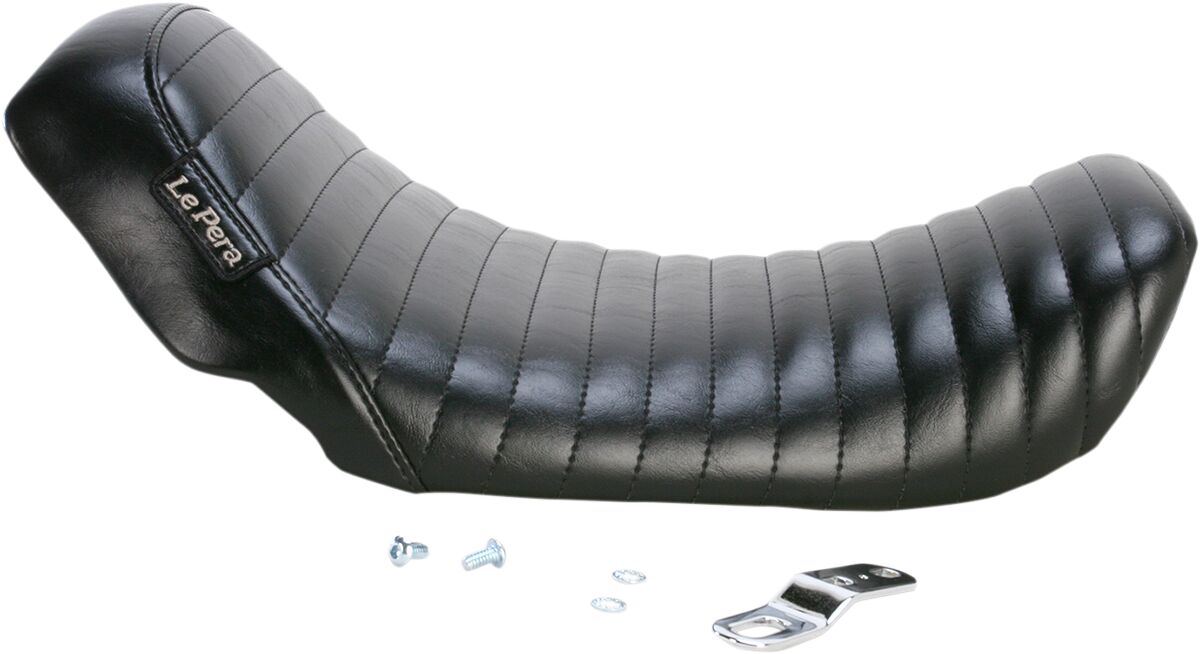 Seat Bare Bones Solo Pleated Black Le Pera