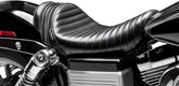 Stubs Spoiler Black Stripes Solo Seat - 06-17 Dyna Seat Le Pera Default Title