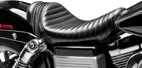 Stubs Spoiler Black Stripes Solo Seat - 06-17 Dyna Seat Le Pera Default Title