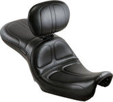 Le Pera Seat Maverick W/Back Rest SEATS-FOR HARLEY DYNAGLIDE Le Pera