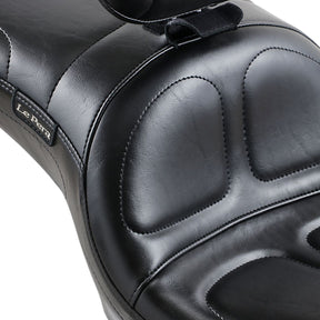 Le Pera Seat Maverick W/Back Rest SEATS-FOR HARLEY DYNAGLIDE Le Pera
