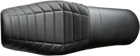 Le Pera Daytona Sport Flat Track Stitch Seat - 06-17 Dyna Seat Le Pera