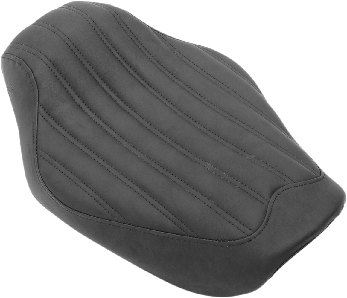 Knuckle Renegade Solo Seat, Black - 04-05 Dyna Seat Saddlemen