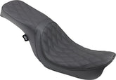 Drag Specialties Seats Seat Predator 2 Up Double Diamond Stitched Seat Drag Specialties Seats
