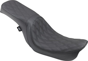Drag Specialties Seats Seat Predator 2 Up Double Diamond Stitched Seat Drag Specialties Seats