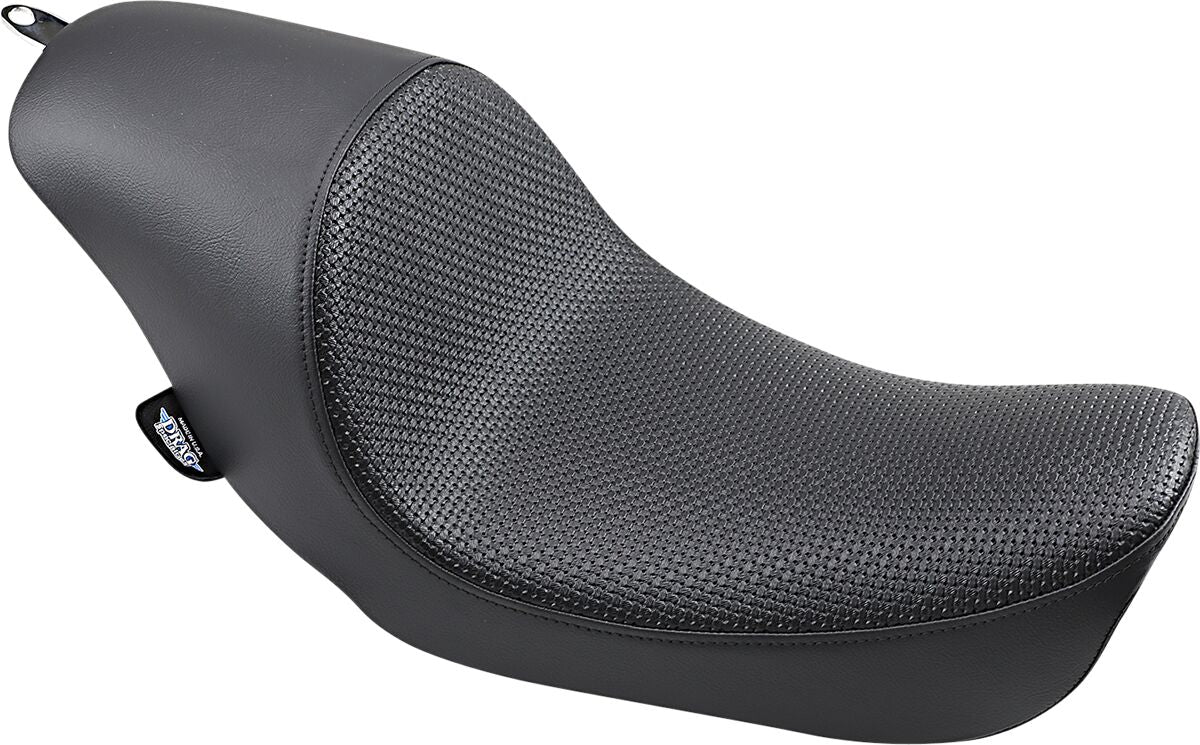 Drag Specialties Seats Seat 3/4 Solo Smooth Cafe Style Black Seat Drag Specialties