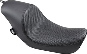 Drag Specialties Seats Seat 3/4 Solo Smooth Cafe Style Black Seat Drag Specialties
