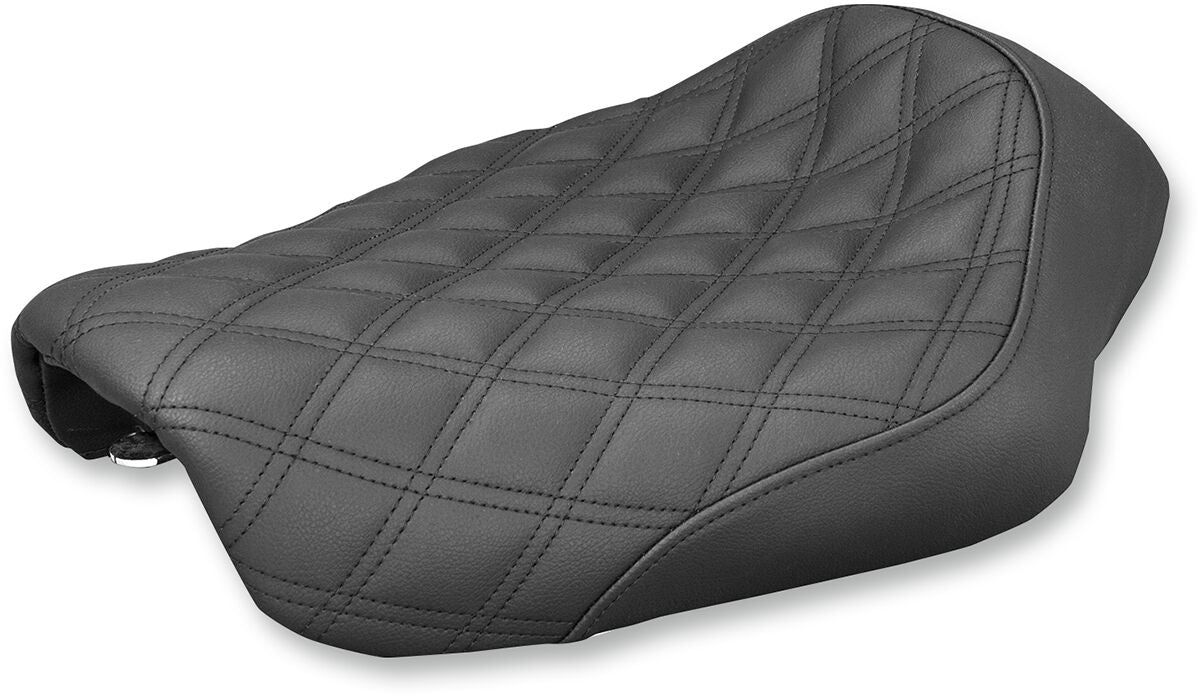 Saddlemen Renegade LS Solo Seat, Black - 04-05 Dyna Seat Saddlemen