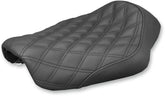 Saddlemen Renegade LS Solo Seat, Black - 04-05 Dyna Seat Saddlemen