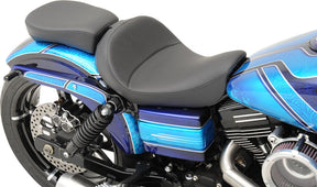 Drag Specialties Seats Seat Solo With Backrest Option Black Seat Drag Specialties