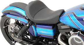 Drag Specialties Seats Seat Solo With Backrest Option Black Seat Drag Specialties