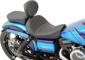 Drag Specialties Seats Seat Solo With Backrest Option Black Seat Drag Specialties