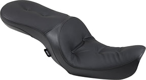 Drag Specialties Seats Seat Low Tour Pillow Style Black Seat Drag Specialties