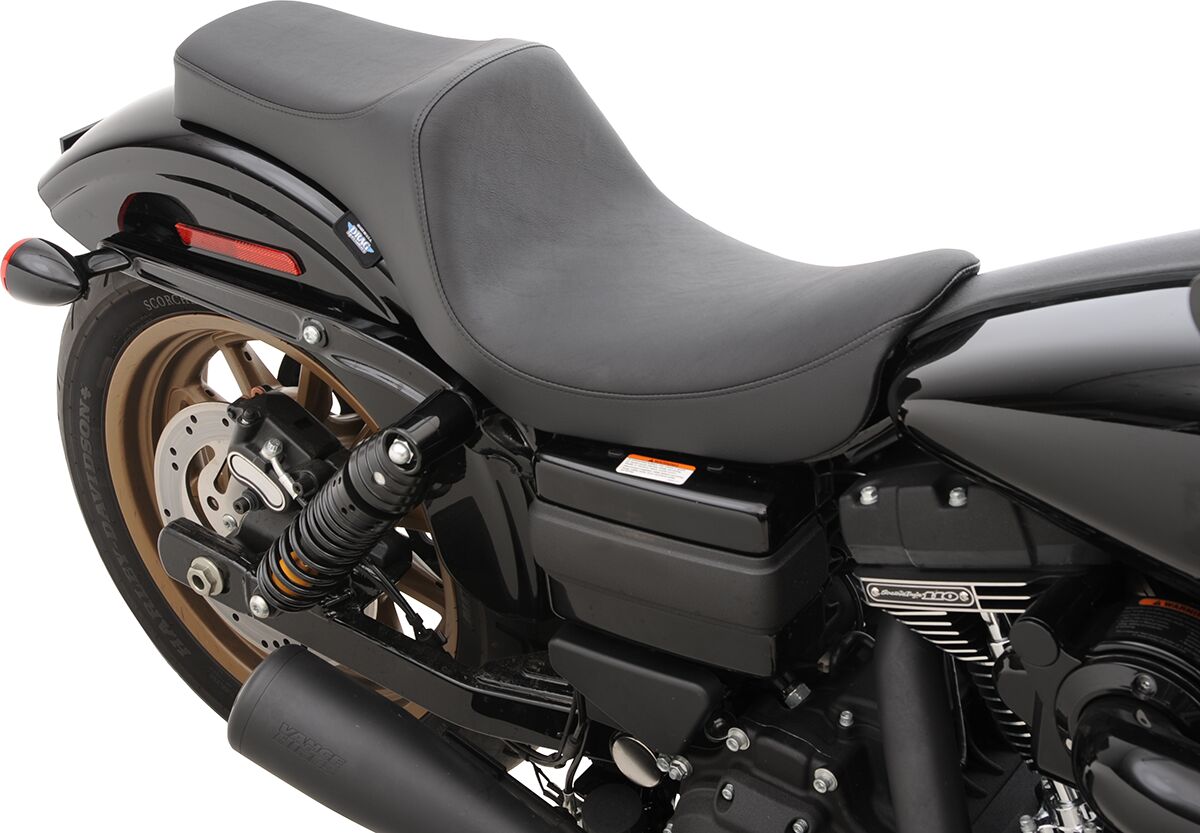 Drag Specialties Seats Seat Predator Iii Smooth Black Seat Drag Specialties
