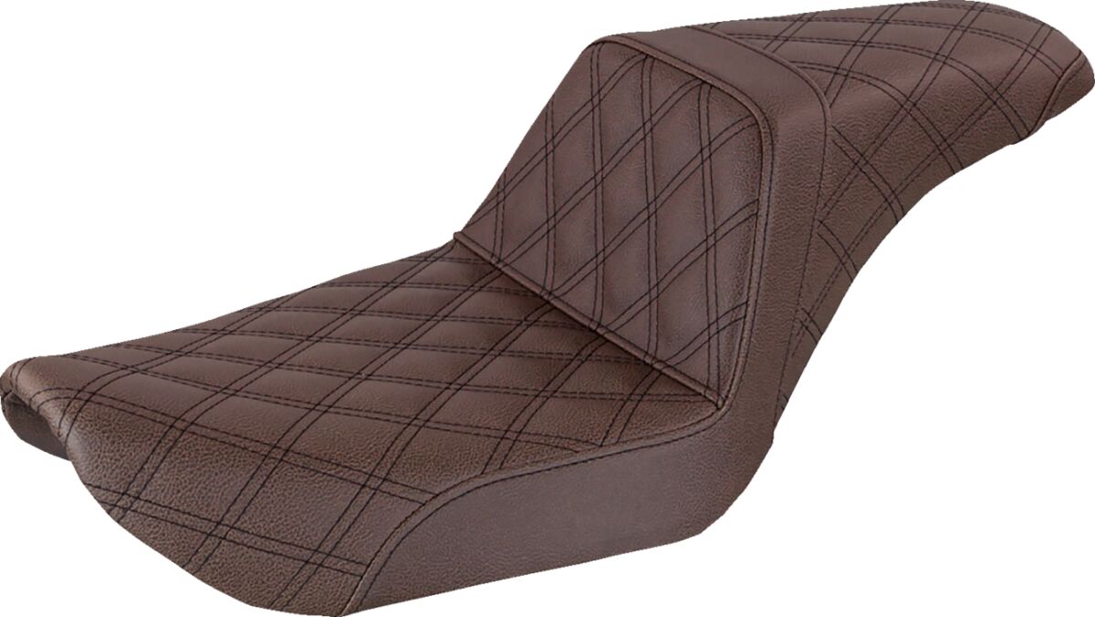 Saddlemen Seat Step Up Ls Brwn Dyna Saddlemen