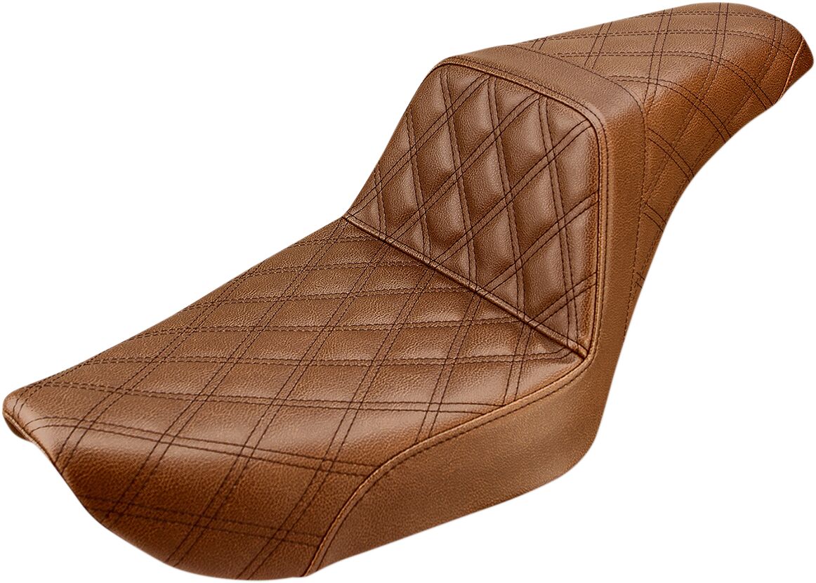 Saddlemen Seat Step Up Ls Brwn Dyna Saddlemen