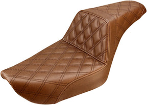 Saddlemen Seat Step Up Ls Brwn Dyna Saddlemen