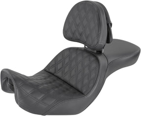 Saddlemen Seat Explorer Fxd W/Br SEATS-FOR HARLEY DYNAGLIDE Saddlemen