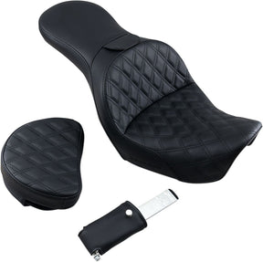Saddlemen Seat Explorer Fxd W/Br SEATS-FOR HARLEY DYNAGLIDE Saddlemen