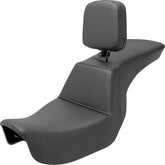 Saddlemen Tour Step Up With Driver's Backrest Seat - 06-17 Dyna Seat Saddlemen