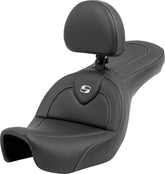 Roadsofa CF With Driver's Backrest Seat - 06-17 Dyna Seat Saddlemen Default Title