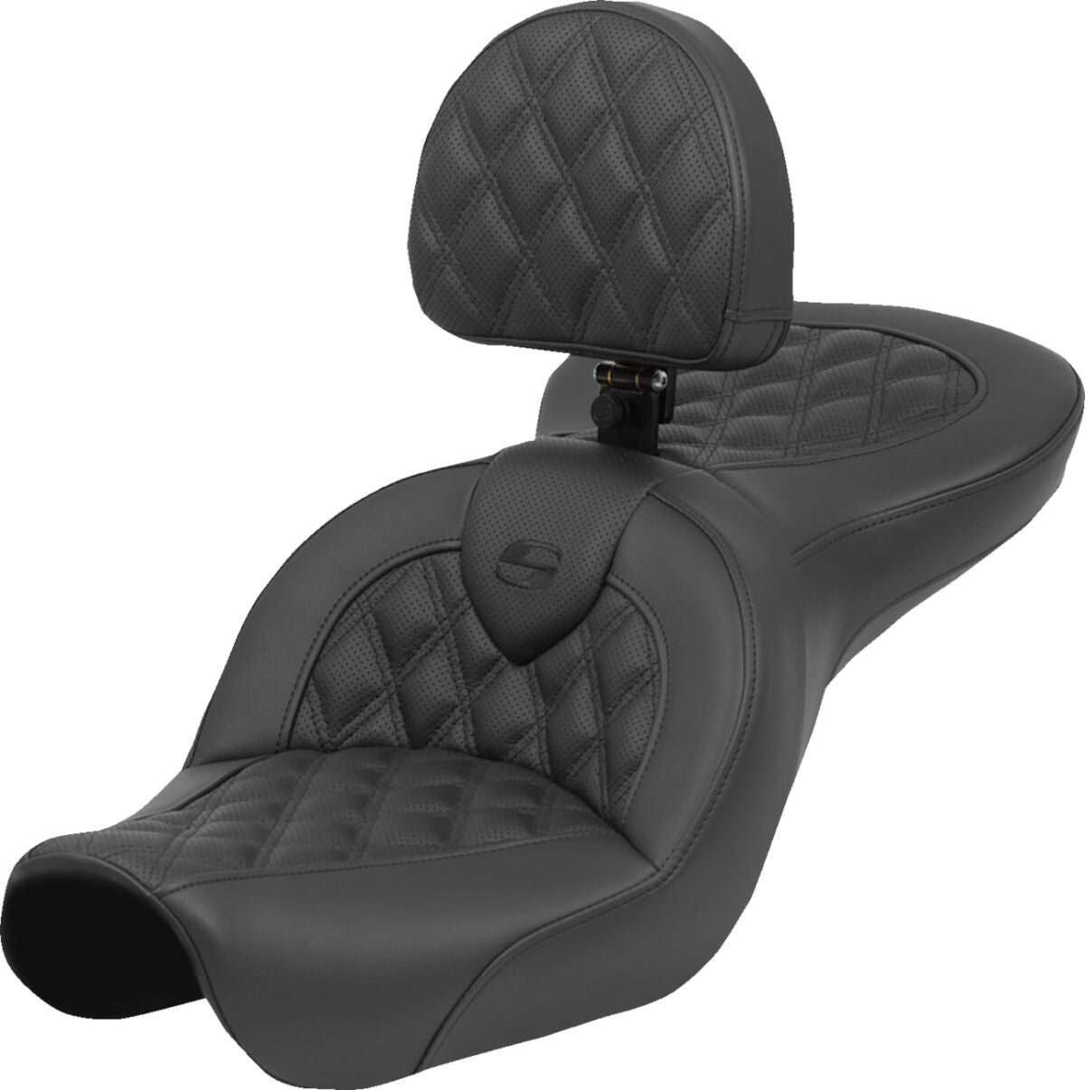 Roadsofa LS With Driver's Backrest Seat - 04-05 Dyna Seat Saddlemen Default Title