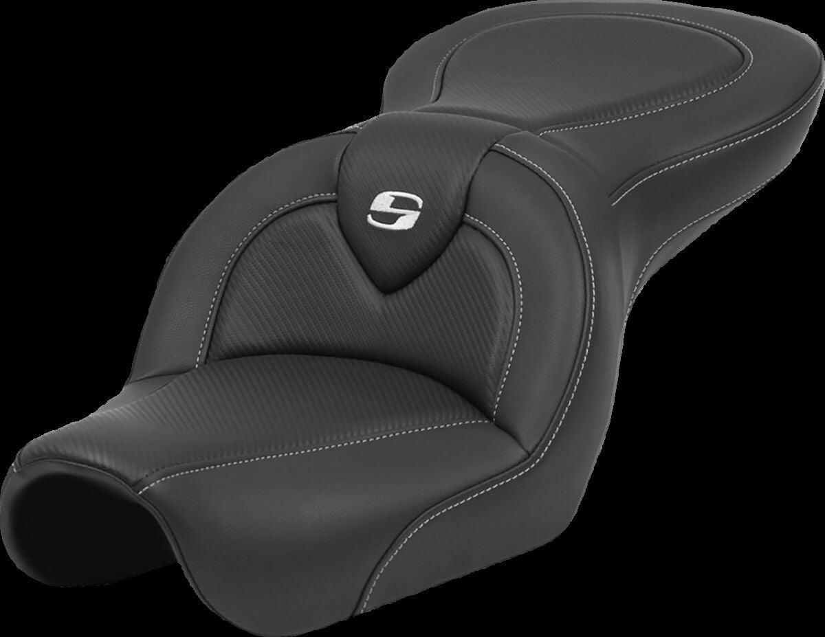 Saddlemen Roadsofa CF Seat - 04-05 Dyna Seat Saddlemen