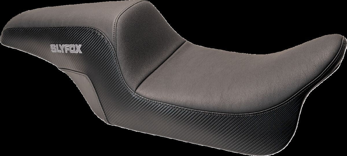 Slyfox The Drifter Seat, Gray Logo - 06-17 Dyna Seat Slyfox